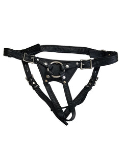 The Crotch Rocket Strap-On - Large (Black)