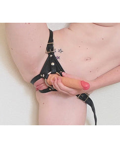 The Crotch Rocket Strap-On - Large (Black)