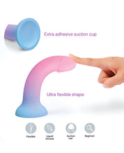 Load image into Gallery viewer, Dildolls Utopia Silicone Curved (Pink/Blue)
