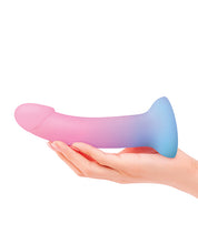 Load image into Gallery viewer, Dildolls Utopia Silicone Curved (Pink/Blue)
