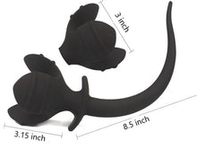 Load image into Gallery viewer, Puppy Tail - Silicone - Large (Black)
