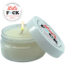 Load image into Gallery viewer, Naughty Massage Candle &quot;Let&#39;s F*ck&quot;
