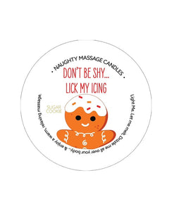 Naughty Massage Candle "Lick My Icing"