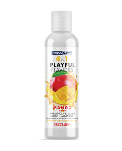 Swiss Navy 4 in 1 Playful Flavors - Mango - 1 oz