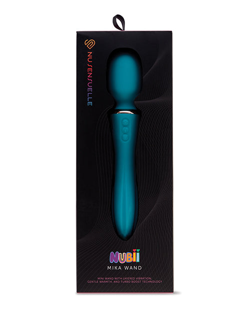 Nu Sensuelle Nubii Mika Heating Mini Wand (Blue)