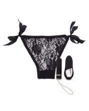 Load image into Gallery viewer, Nu Sensuelle Pleasure Panty (Black)
