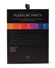 Load image into Gallery viewer, Nu Sensuelle Pleasure Panty (Black)
