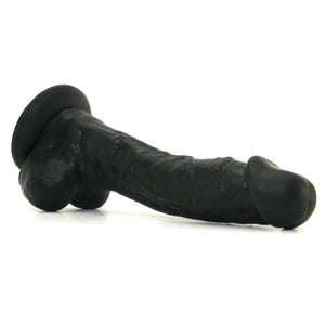 Colours Pleasures Silicone Dildo - 5 inch (Black)