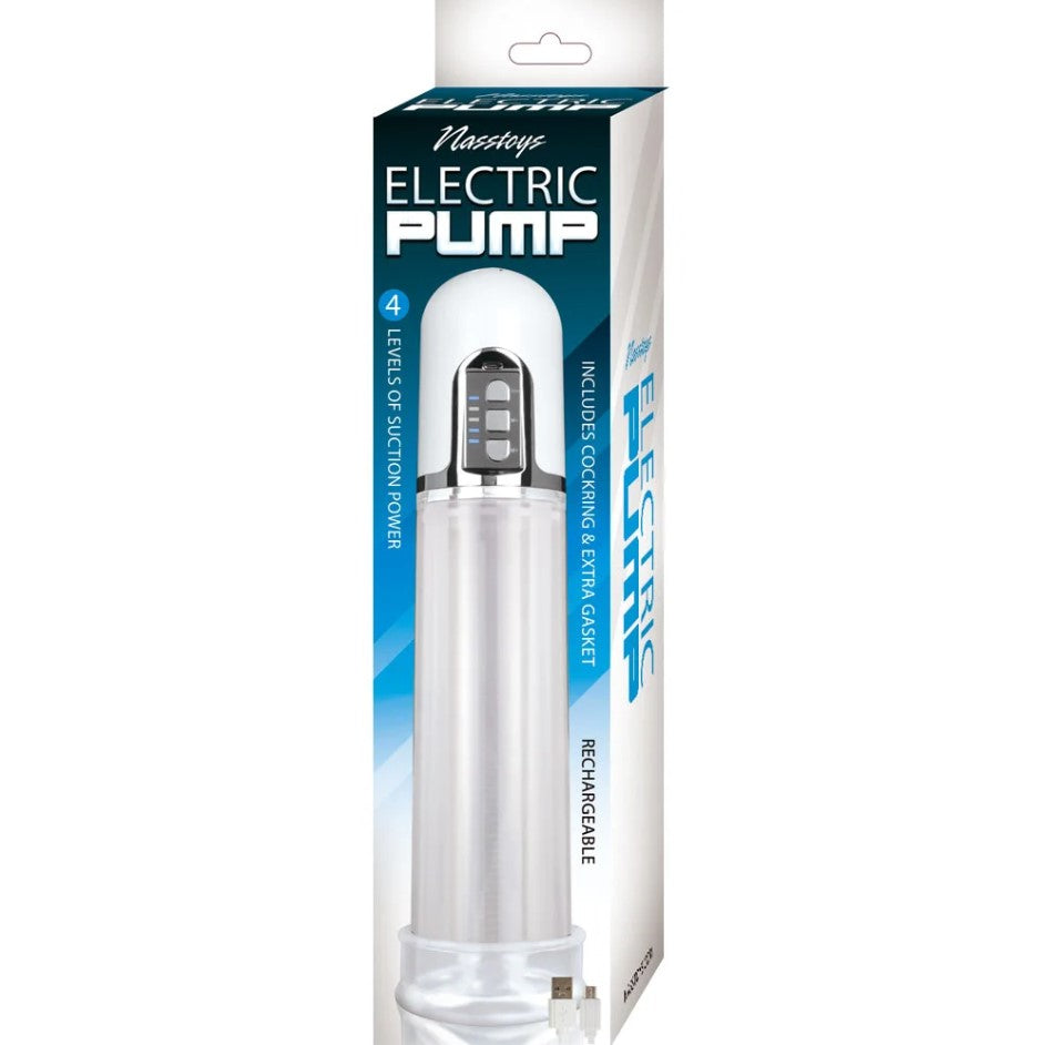 Electric Pump with C-Ring (Clear)