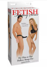 Load image into Gallery viewer, Fetish Fantasy Hollow Strap-On (Black)
