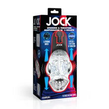 Load image into Gallery viewer, Jock Spinning and Thrusting Rechargeable Masturbator with 2 Bullets
