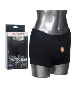 Packer Gear Boxer Brief - Medium/Large (Black)