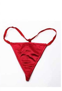 Corset Push-up Bra with Panties - Medium (Red)