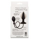 Load image into Gallery viewer, Anal Medium Silicone Inflatable Plug  (Black)
