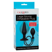 Load image into Gallery viewer, Anal Large Silicone Inflatable Plug (Black)
