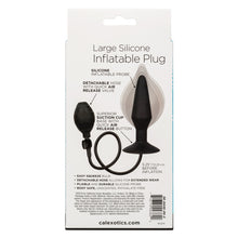 Load image into Gallery viewer, Anal Large Silicone Inflatable Plug (Black)
