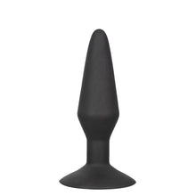 Load image into Gallery viewer, Anal Medium Silicone Inflatable Plug  (Black)
