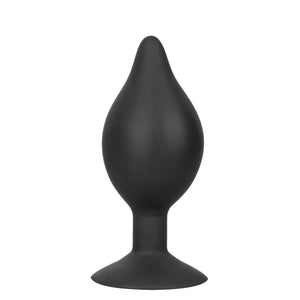 Anal Large Silicone Inflatable Plug (Black)