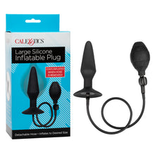 Load image into Gallery viewer, Anal Large Silicone Inflatable Plug (Black)
