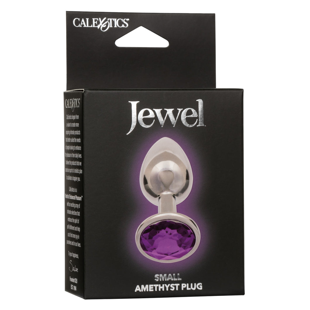 Jewel  Amethyst Plug - Small