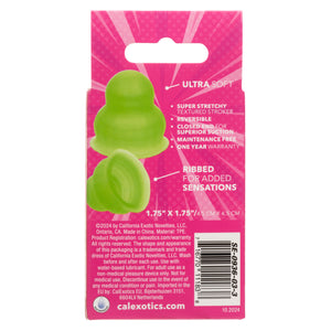 Pop Sock Tickler Reversible Textured Stroker