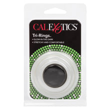 Load image into Gallery viewer, Tri-Rings - Glow-In-The-Dark Set of 3
