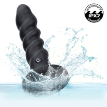 Load image into Gallery viewer, Onyxxx Rechargeable Rippled Probe - Black

