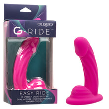 Load image into Gallery viewer, G-Ride Easy Ride Rechargeable Silicone Vibrating Dildo
