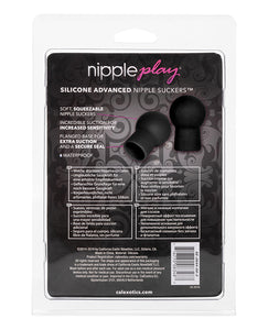 Nipple Suckers - Silicone (Black)