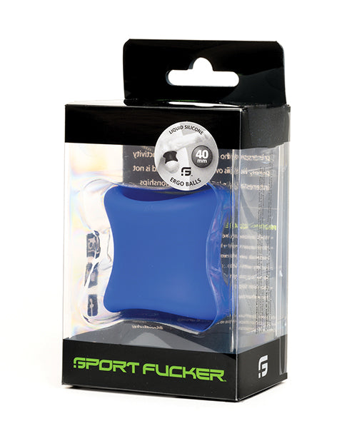 Sport Fucker Ergo Balls Stretcher - 40mm (Blue)