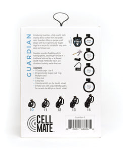 Cellmate Guardian Chastity Cage - Size 0 (Black)