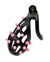 Load image into Gallery viewer, Cellmate Guardian Chastity Cage - Size 2 (Black/Pink)
