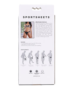 Saffron Breathable Mesh - Strap-On (Black)