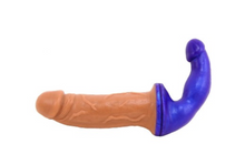 Load image into Gallery viewer, Vixskin - Peacemaker Dildo (Caramel/Purple)
