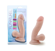 Load image into Gallery viewer, Au Naturel Dildo with Suction Cup - 6.5 inch (Vanilla)

