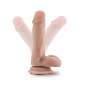 Dr. Skin Dr. Jeffrey Dildo with Balls - 6.5 inch (Vanilla)