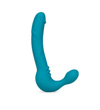 Load image into Gallery viewer, Temptasia Luna Strapless Silicone Dildo (Teal)

