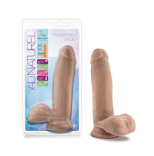 Load image into Gallery viewer, Au Naturel Dildo with Balls - 7 inch (Caramel)
