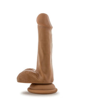 Load image into Gallery viewer, Dr. Skin Dr. Jeffrey Dildo with Balls - 6.5 inch (Caramel)
