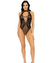 Load image into Gallery viewer, Bring The Heat Lace Bodysuit - O/S (Black)
