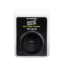 Load image into Gallery viewer, ROCK SOLID The Silicone Collar - Large (Black)
