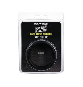 ROCK SOLID The Silicone Collar - Large (Black)