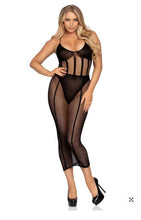 Load image into Gallery viewer, Flawless Bodysuit &amp; Skirt Set- O/S (Black)
