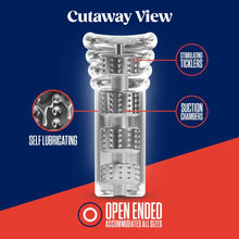 Load image into Gallery viewer, Rize Luz Self Lubricating Stroker Dual End Masturbator
