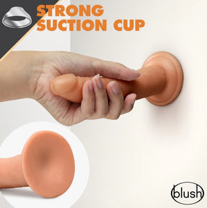Dr. Skin Glide - 7.5 inch Self Lubricating Dildo (Mocha)
