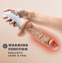 Load image into Gallery viewer, Dr. Skin Platinum Collection Silicone Dr. Hammer Rechargeable Thrusting Dildo with Handle and Remote Control
