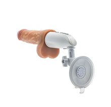 Load image into Gallery viewer, Dr. Skin Platinum Collection Silicone Dr. Hammer Rechargeable Thrusting Dildo with Handle and Remote Control
