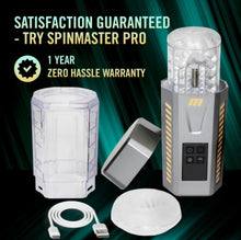 Load image into Gallery viewer, M For Men Spinmaster Pro Rechargeable Masturbator
