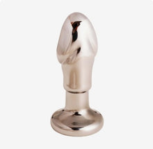Load image into Gallery viewer, Black Opal Anal Glass Toy with Rechargeable Vibrator
