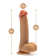 Load image into Gallery viewer, Dr. Skin Platinum Collection Silicone Dr. Phillips Rechargeable Thrusting Dildo with Remote Control
